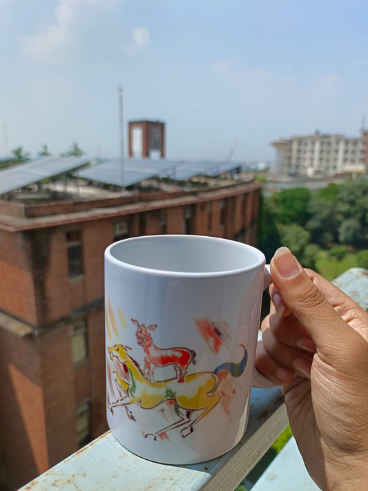 Majnu bhai painting mug