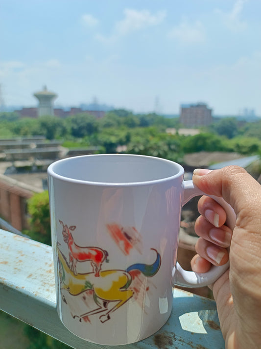 Majnu bhai painting mug