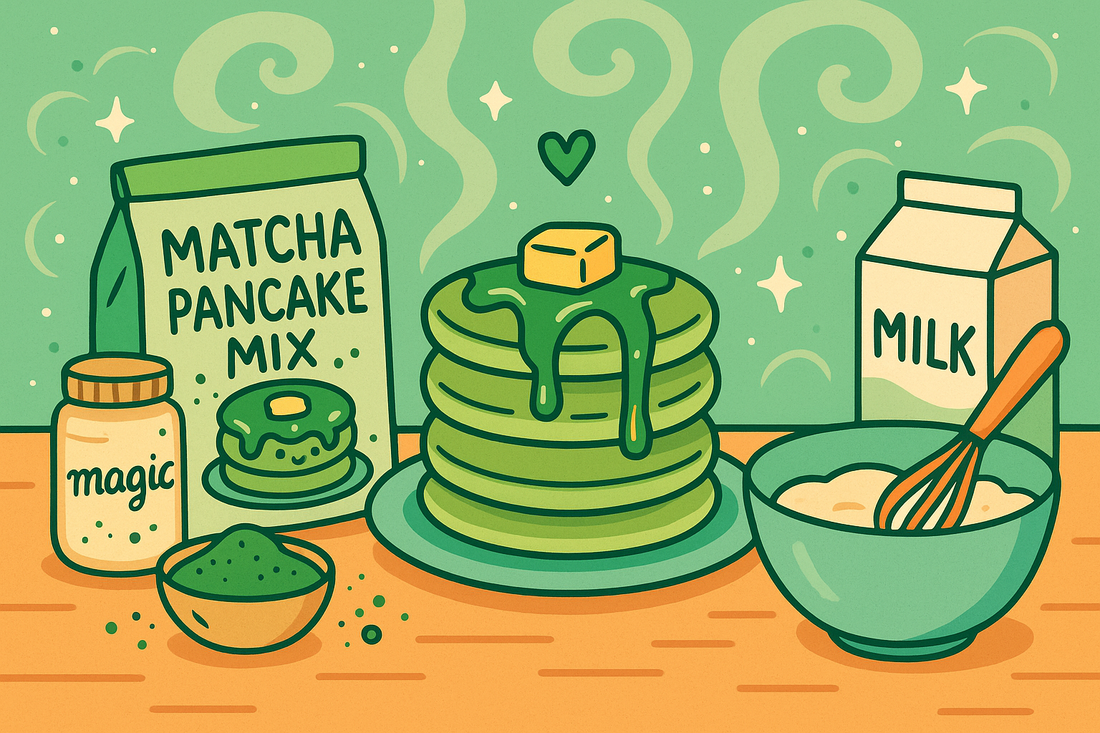 Matcha Pancake Recipe