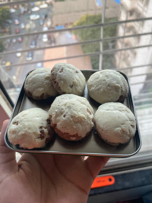 Gingerbread White Chocolate Cookies
